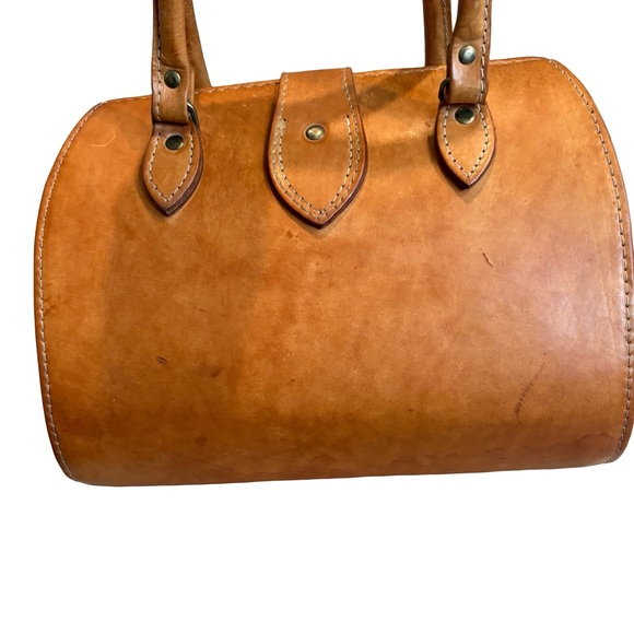 Vintage Chaco Cowhide Leather Hard Case Doctors Bag - Picture 4 of 16